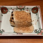 神楽坂 和食 千 - 胡麻豆腐の炭火焼き