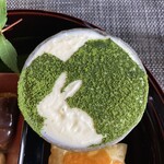 がんこ - 下段の　抹茶香るチーズケーキ　可愛い