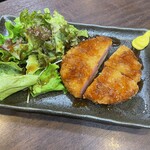 Thick-sliced ham cutlet