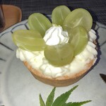 がんこ - タルトの中に抹茶ソースが入ってます