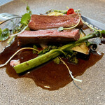 ＳＴ　エスティ - お肉料理　徳島県 鹿肉ロースのロースト