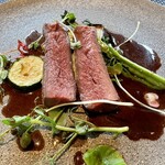 ＳＴ　エスティ - お肉料理　徳島県 鹿肉ロースのロースト