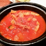 スパッカ アルバータ - トリッパのトマト煮込み