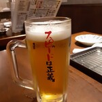 Yakitori Nishidaya - 「スピードは正義」生ビール