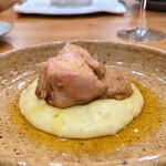 La Stalla - 本日は男性3名なので強烈な料理が続きます