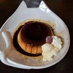 cafe de しっぽな - おおきいプリン