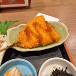 魚がし食堂　中央市場店 - アジフライ