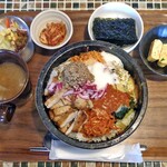 コッテジ - 石焼ＣＢＳ（ご飯大盛）