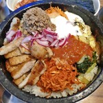 コッテジ - 石焼ＣＢＳ（ご飯大盛）