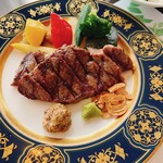 さがんれすとらん　志乃 - イチボステーキ