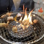 Zerobyou Remonsawasendai Horumonyakiniku Sakabatokiwatei - やはり脂がすごい