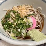 そば元 - 冷たい蕎麦にしました。