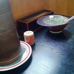 牧のうどん 早良店 - ネギ入れ放題