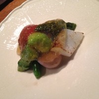 祇園 さゝ木 - 夏野菜のジュレ掛け