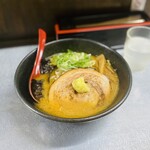 Sapporo Ramen Ezo Men Rokku - 味噌ラーメン ハーフ