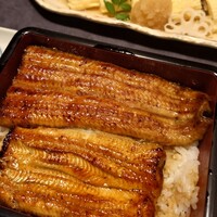 東京竹葉亭 リーガロイヤルホテル店 - 半個室があるのも嬉しい ＠ うな丼(楓)とう巻玉子
