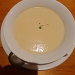 ビストロむく  - スープ(コーンスープ)