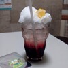 カラオケ まねきねこ - ドリンク写真:ふわもこグレープソーダ：500円 (2023/7)