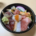 東京鮨 - ちらし特盛。ご飯大盛り。