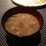 宝巌堂 - キノコのとろろ汁