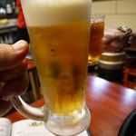けとばし屋チャンピオン - ビールで乾杯です