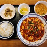 玉林酒家 - 麻婆豆腐ランチ(720円)です。