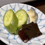 Kappou Yutaka - 香の物と昆布