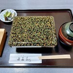 Kappou Yutaka - 鰻重(並)  肝吸い･香の物･フルーツ付き
