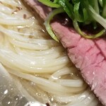 ラーメン巌哲 - 鮪塩冷やし