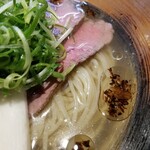 ラーメン巌哲 - 鮪塩冷やし