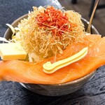 もんじゃ太郎 - 鮭マヨネーズ