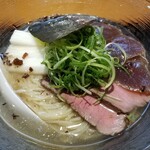 ラーメン巌哲 - 鮪塩冷やし
