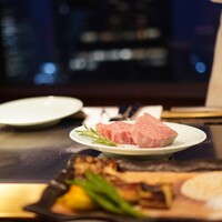 鉄板焼 赤坂 - サーロインとヒレ