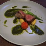 コメ・スタ - 和牛のステーキ〜サルサベルデ〜