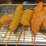 Kushikatsu Kushi Bou - 串盛り合わせ５本