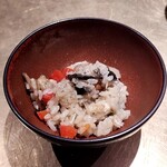 シャテーニュ - 鰻とパプリカの炊き込みご飯