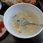 台湾料理 福祥居 - 定食のスープ