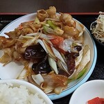台湾料理 福祥居 - 豚肉と長ネギ炒め定食