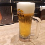 牛たん炭焼き 利久 - 3か月ぶりの生ビール