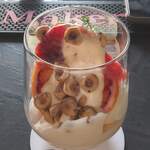 RITA'S CAFE&BAR - ブラッドオレンジのパフェ