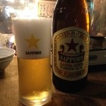 月光食堂 - 月光食堂・瓶ビールがうまい