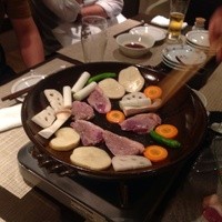 鴨料理専門店 鴨亭 - 陶板焼き