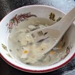 龍鳳園 - スープ