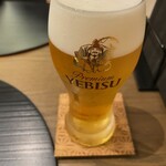 河はら家 - まずは、乾杯。