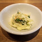 スガハラ - 宮古島 青パパイヤとシークヮーサー + 米沢 はぐらうりとピーナッツのサラダ