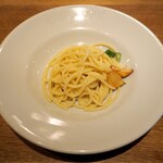 スガハラ - 米沢 青唐辛子とパルミジャーノチーズのスパゲッティ（青唐辛子少なめ）