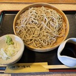 すずめ庵 - (料理)生粉打（きこうち）（そば粉百％）