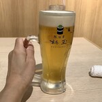 鮨・酒・肴 杉玉  - プレモル(ジョッキ) 499円(税込549円)