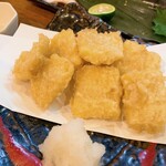 居酒屋 鰤生 - とうもろこしの天麩羅　天つゆありますが塩おすすめ