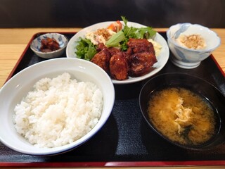 Yuta kaya - 竜田揚げ定食